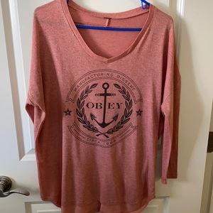 Obey Long Sleeve Shirt